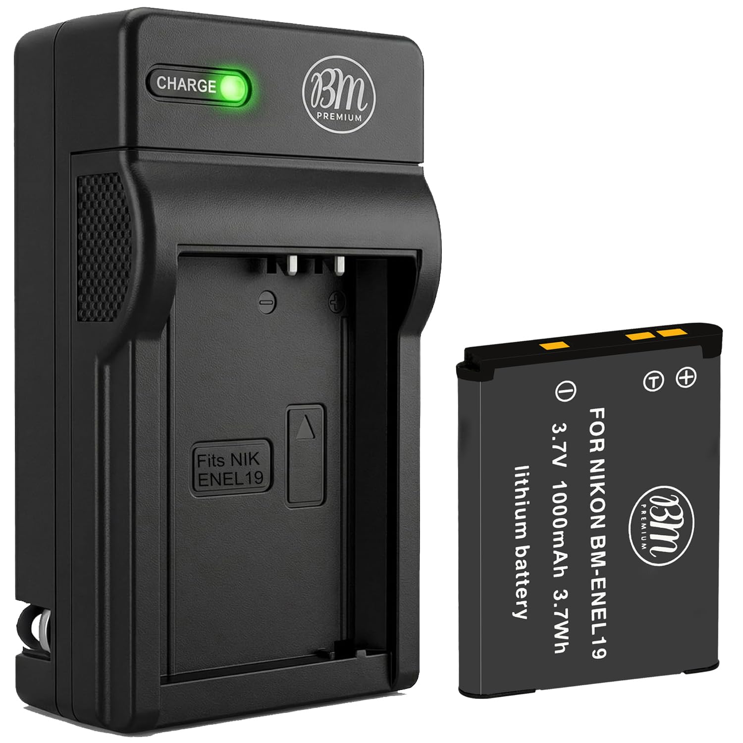 Amazon.com : BM Premium EN-EL19 Battery and Charger for Nikon